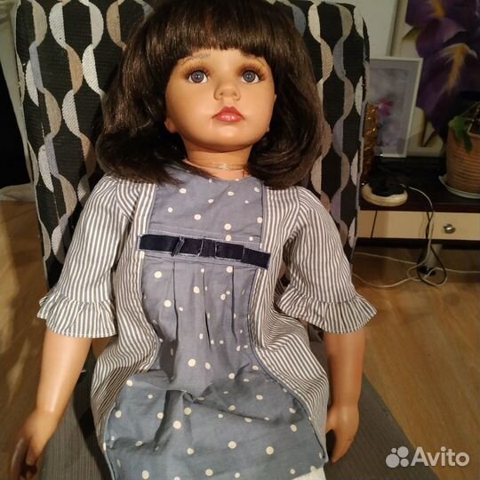 Фарфоровая кукла автора Донны Руберт