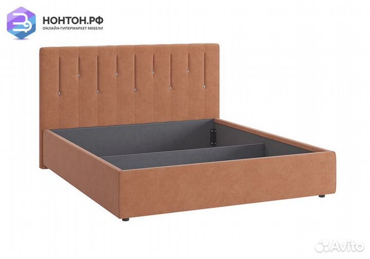 Кровать Кристи 2 1.6 м персик