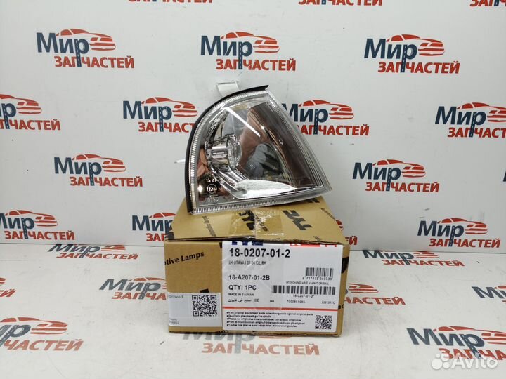 Указатель поворота правый skoda octavia