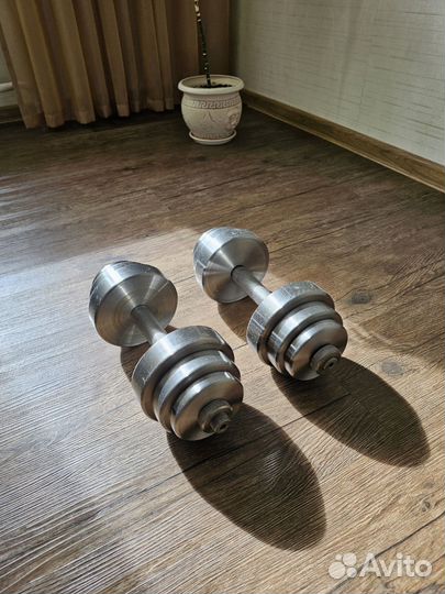 Гантели разборные
