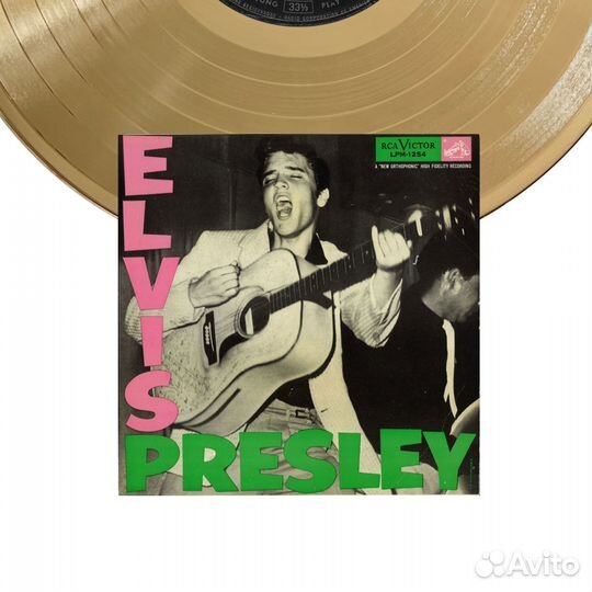 Elvis Presley 1956 подарочный винил и автограф