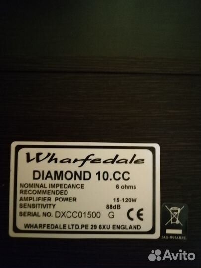 Центральная колонка Wharfedale Diamond 10 cc