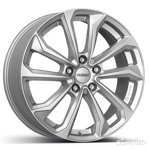 R16 5x114,3 6,5J ET45 D67,1 Dezent KS Silver