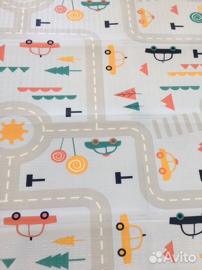 Детский игровой коврик для ползания 200/180