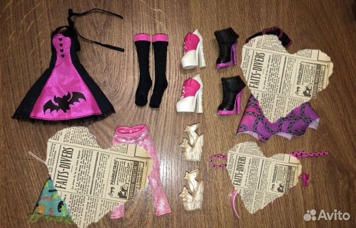 Аксессуары и одежда монстр монстер хай