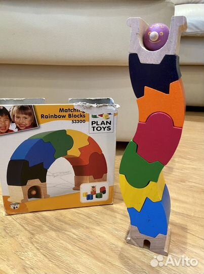 Игрушки Plan Toys развивающие конструкторы