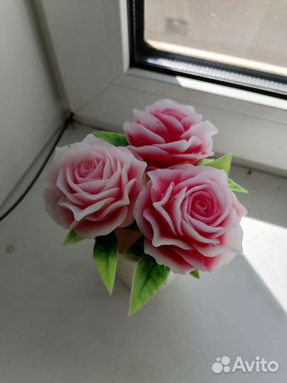 Букет из мыла