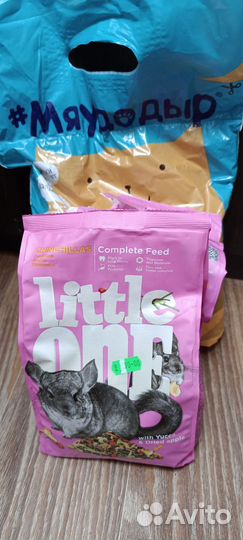 Корм для шиншилл little one