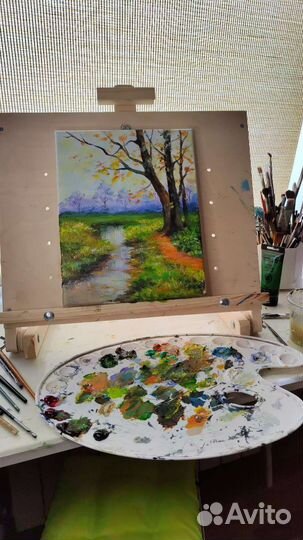 Пейзаж. Картина акрилом