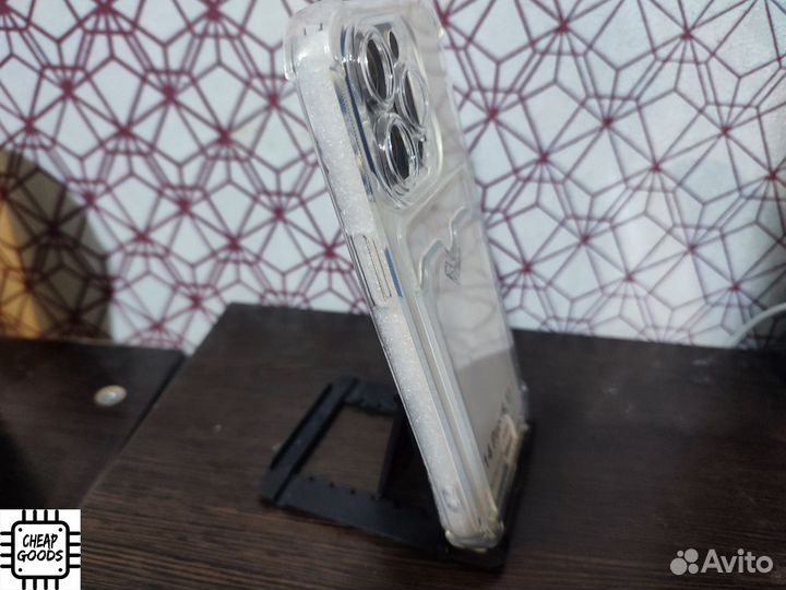 Чехол с карманом для карт для iPhone 14 Pro