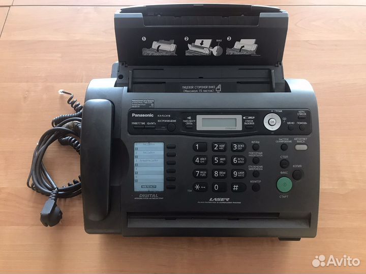 Телефон факс Panasonic