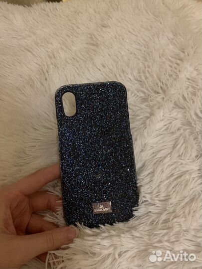 Чехол Swarovski на iPhone XS
