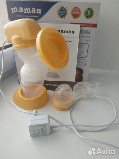 Молокоотсос электрический maman