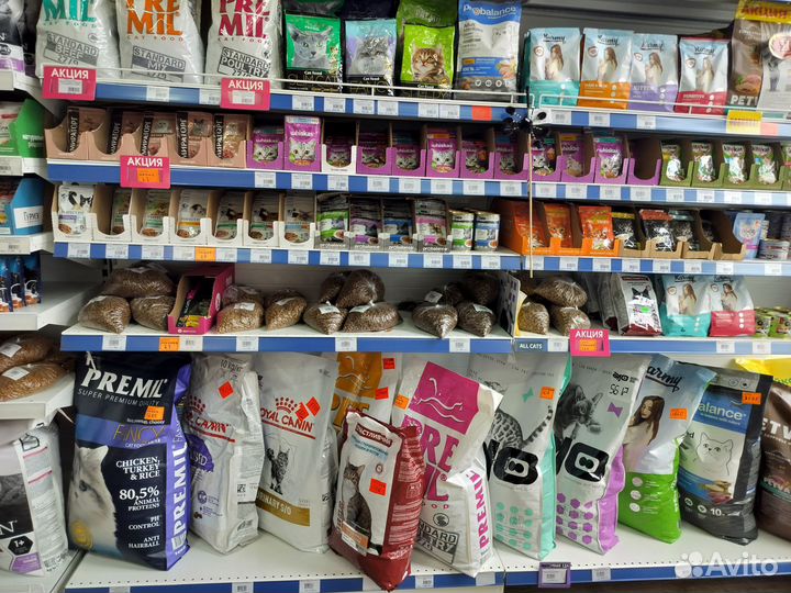 Корма для кошек и собак
