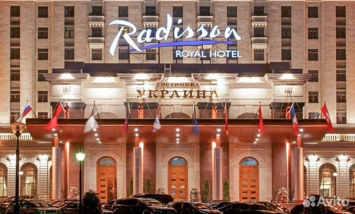 Новый год в Radisson Collection Hotel, Moscow