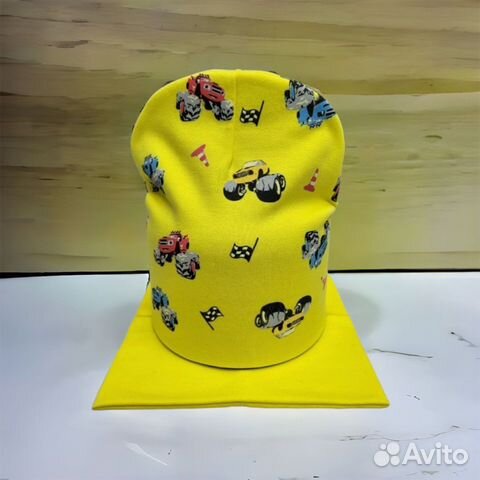 Комплект шапка и снуд для мальчика