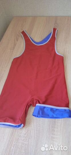 Детское двустороннее борцовское трико