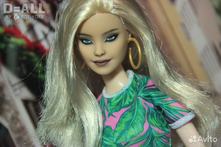 Ooak голова куклы Barbie Барби Милли колясочницы