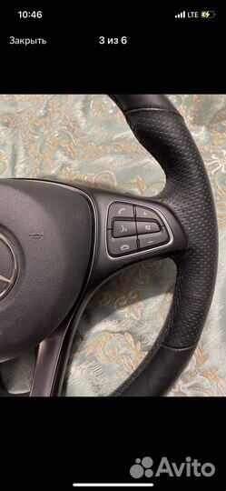 Руль с обогревом для GLE Mercedes