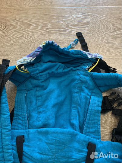 Эргорюкзак Кроха алоэ от 4мес до 1,5 лет