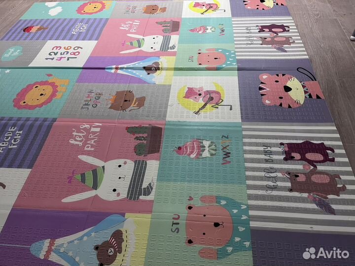 Складной детский коврик