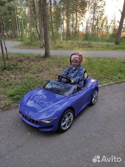 Детская машина на аккумуляторе бу