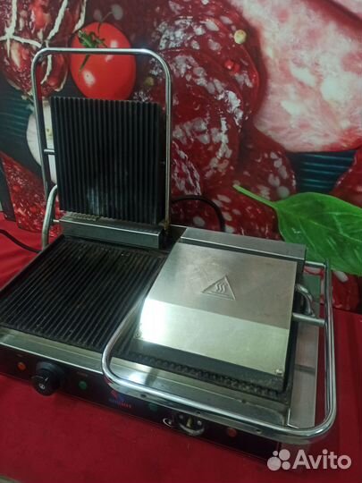 Прижимной гриль двойной