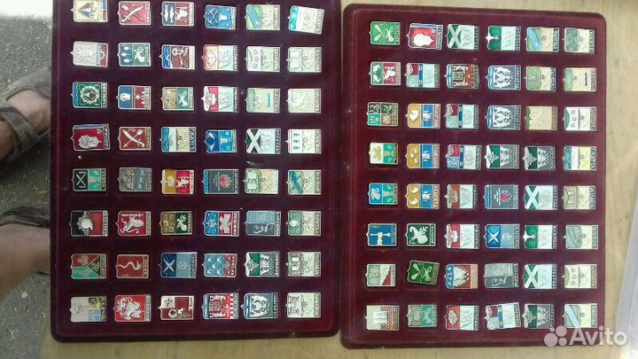 Значки гербы