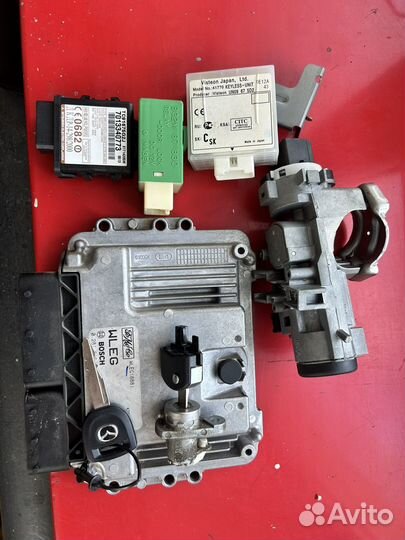 Комплект ключей мазда бт50