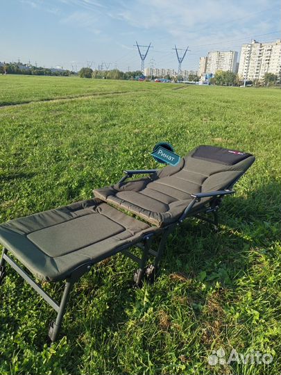 Карповое кресло с подставкой для ног