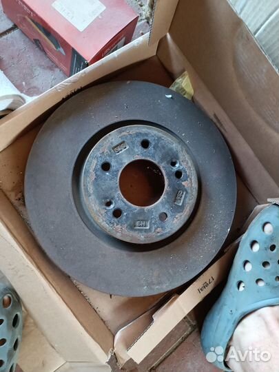 Тормозные диски Kia k5 gt line+