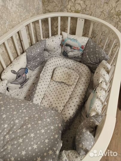 Бортики в кроватку