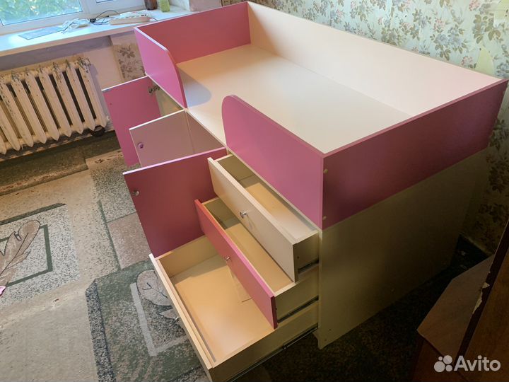 Детская кровать чердак