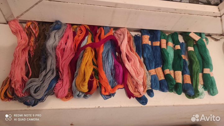 Нитки мулине СССР