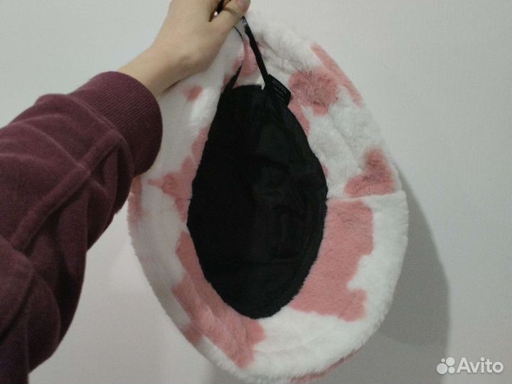 Шляпа женская пушистая