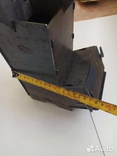 Печь щепочница ракета