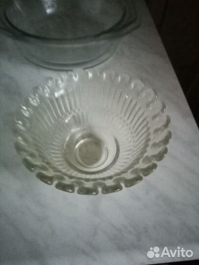 Конфетница стекло СССР