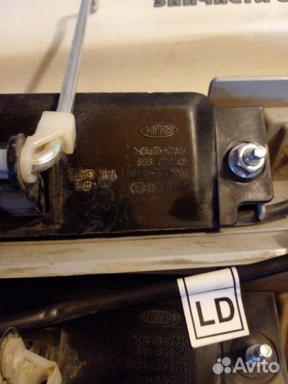 Накладка багажника Chevrolet Lacetti седан 2008