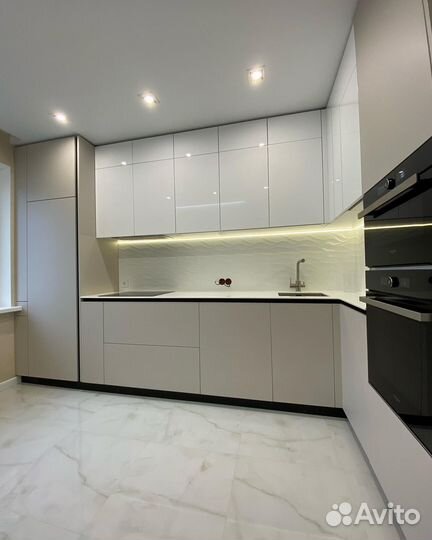 Новый угловой кухонный гарнитур/ красивая кухня