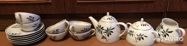 Сервиз акация СССР. Завод Песочное