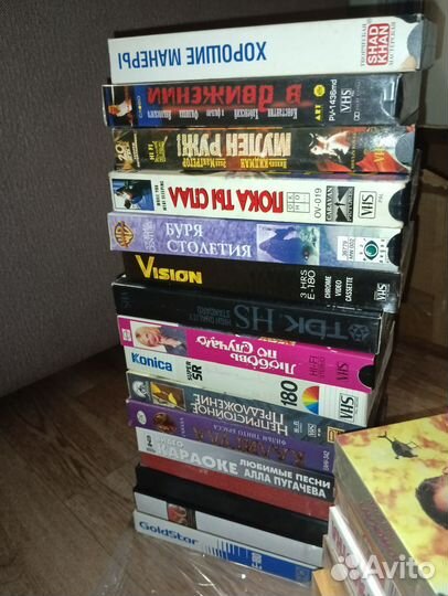 Видео кассеты новые vhs