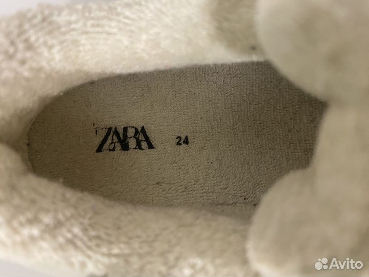 Кеды Zara на девочку теплые