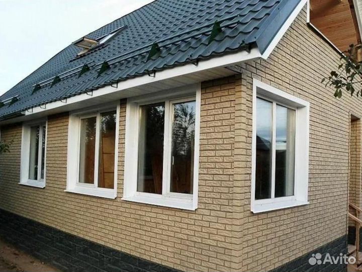 Монтаж сайдинга фасады