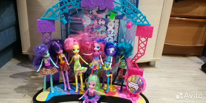 Набор кукол литл пони +