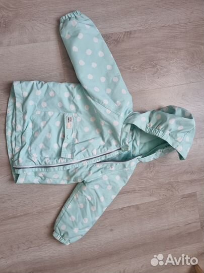 Ветровка- куртка утепленная на девочку 92