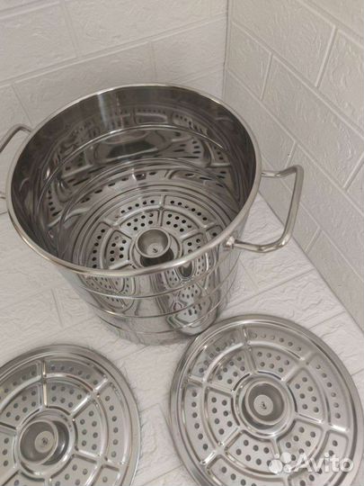 Мантоварка, Пароварка, 3 яруса, 12л. Доставка