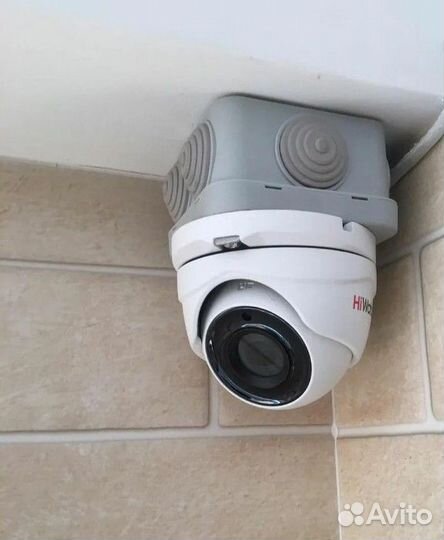 Видеонаблюдение с установкой