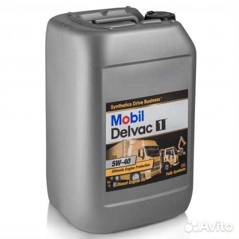 Масло моторное Mobil Delvac 1 5W-40 (20 л)