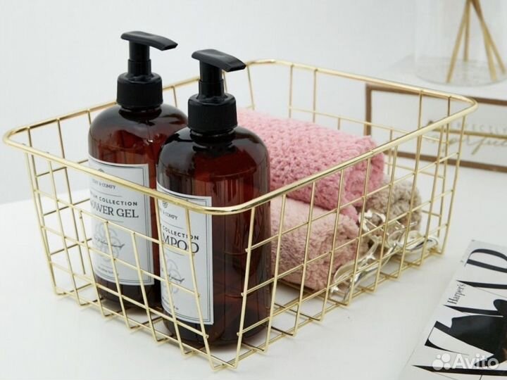 Корзина металлическая для хранения