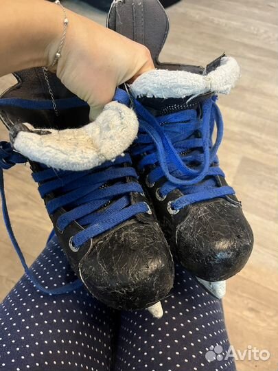 Коньки профессиональные bauer